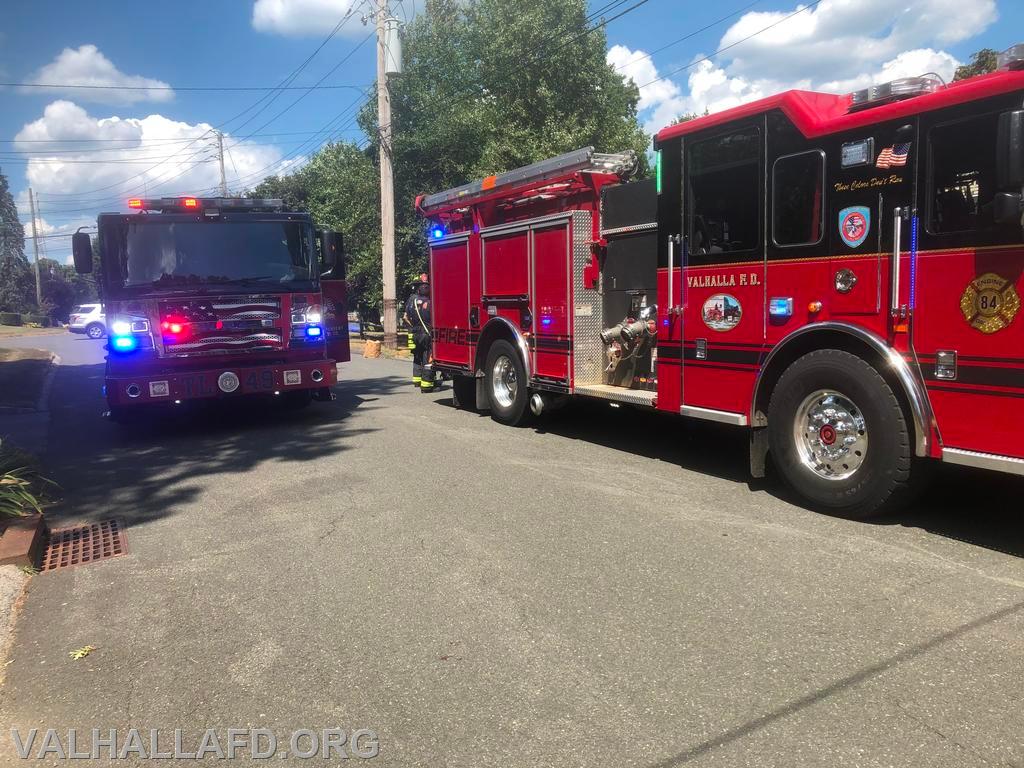 Electrical Service Line Down In Driveway Valhalla Fire Department